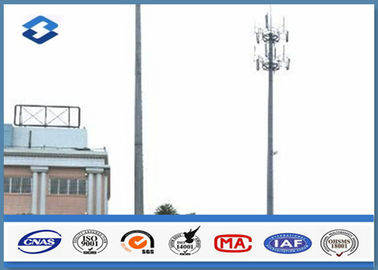 Ηλεκτρικός πόλος υπηρεσιών τηλεπικοινωνιών μικροκυμάτων, καυτοί ρόλων πύργοι επικοινωνίας χάλυβα Q420 ασύρματοι
